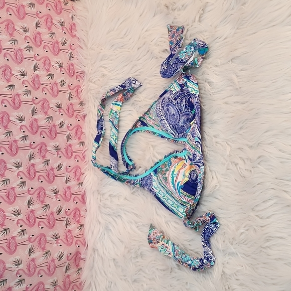 NWT Kenneth Cole Reaction Paisley Print Bikini Set, Size S - Picture 3 of 15
